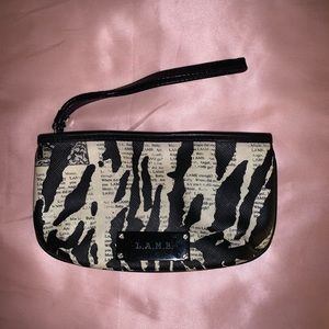 L.A.M.B. Bags - L.A.M.B. Newspaper Zebra Print Clutch ๐ฆ L.A.M.B. Bags - L.A.M.B. Newspaper Zebra Print Clutch ๐ฆ